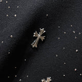 Chh Chrome Hearts Sweatshirts Autumn and Winter Hot Diamond Star Casual Crew Neck Sweater
