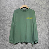 Amiri long sleeve shirts yellow letter pegasus printing