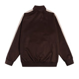 Palm Angels Sweatshirts Suit Striped Color Matching Sports Suit Loose Casual Suit