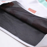 Rhude Shorts Color Matching Alphabet Casual Sports Mesh Shorts Elastic Beach Pants