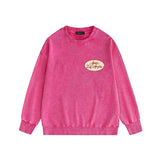 Amiri washed sweatshirt multi-chapter printing washed and distressed