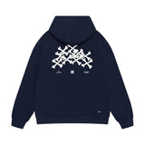 Amiri hoodie skeleton letterprinting