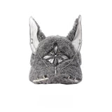 Lambswool doberman baseball cap women's plush duck tongue hat