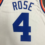NBA Jerseys 75th Anniversary, Knicks Retro Jersey No. 4, Rose