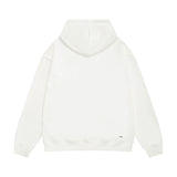 Amiri hoodie colorfulletter horizontal strip printing