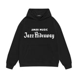 Amiri hoodie music letterprinting