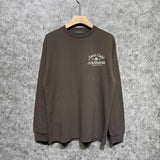 Amiri long sleeve shirts la limited art word printing