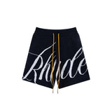 Rhude Shorts Jacquard Knitted Yarn Casual Shorts