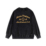 Amiri washed sweatshirt MV printed washed old