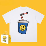 Drew T Shirts Graffiti Printing T-shirt