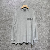 Amiri long sleeve shirts mottled spider printing