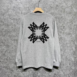 Amiri long sleeve shirts simple letter print