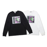 C.e sweatshirt early autumn c.e retro abstract psychedelic gradient woman face sweatshirt