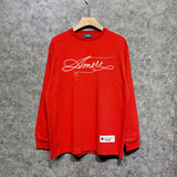 Amiri long sleeve shirts needlework letterprinting