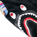 Bathing Ape Pants Shark Head Joint Colored Pockets Sweatpants Casual Pants