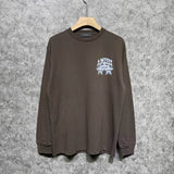 Amiri long sleeve shirts five-star rose printing