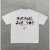 Street Unisex T-shirt Loose Casual Gothic