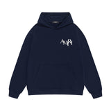 Amiri hoodie overlapping letter print