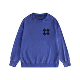 Amiri washed sweatshirt simple letter group print washed old