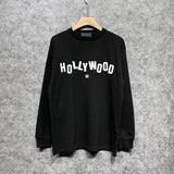 Amiri long sleeve shirts hollywood letterprinting