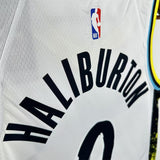 NBA Jerseys Season 25, Pacers, City Edition No. 0, Halliburton
