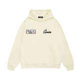 Amiri hoodie billiard sketch printing
