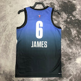 NBA Jerseys 23 season, All-Star, Blue 6, James