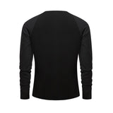 Men long sleeved shirt k retro street niche style deconstructed patchwork zipper design men's fitted body stretch