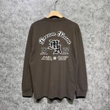 Amiri long sleeve shirts new arrivalletter logoprinting