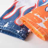 Mens Fashion Jeans Skull Flame 5646#
