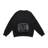C.e sweatshirt autumn winter c.e embroiderletter creative symbol sweatshirt