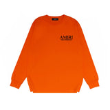 Amiri long sleeve shirts skeleton letterprinting