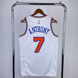 NBA Jerseys Season 23, Knicks, White No. 7, Anthony