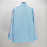 Palm Angels sweatshirt Striped zip-up cardigan