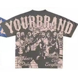 Street Unisex T-shirt Hip Hop Gothic Punk