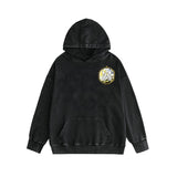 Amiri washed hoodie magic mirror printing