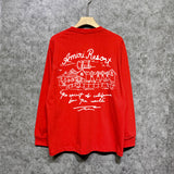 Amiri long sleeve shirts sketch country printing