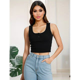 Women Tops Fashion Sexy Cool Vest (ZJ0415)