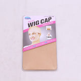 Wig Lace Hair Net - HD Transparent Invisible Elastic Mesh Cap (2-Pack)