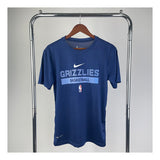 NBA Jerseys Quick-Drying T-Shirts: Season 23, Grizzlies, Navy Blue, Training Quick-Drying T-Shirt Short Sleeves