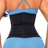 Neoprene Rubber Belly Contracting Sports Fitness Waist Support Thin Waist Belt