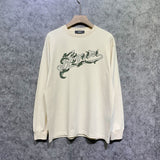 Amiri long sleeve shirts ye manletterprinting