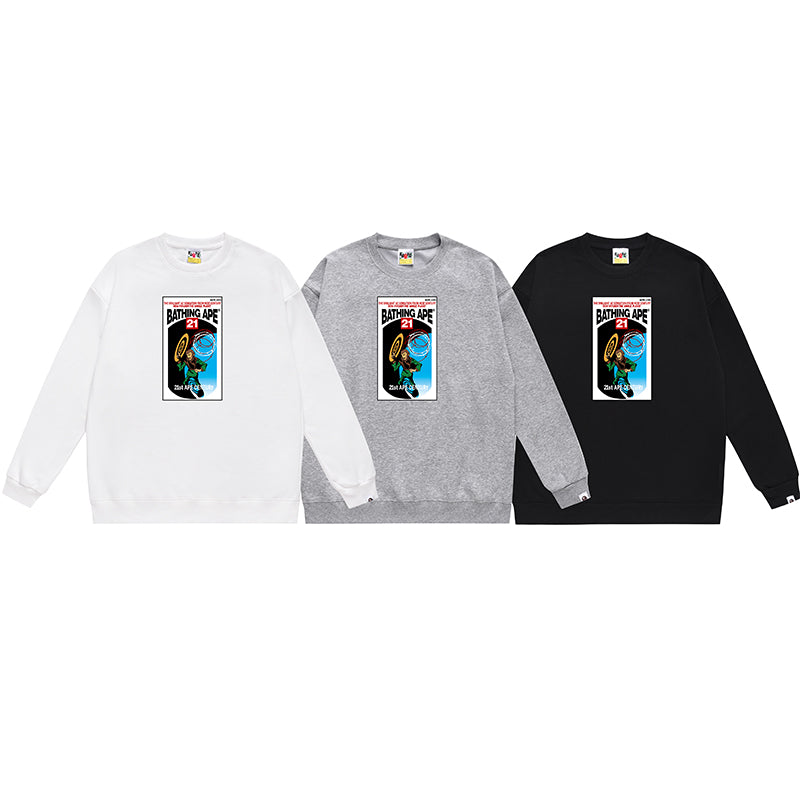 Bathing ape Crew neck sweatshirt
