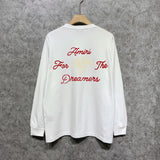 Amiri long sleeve shirts mottled pegasus printing