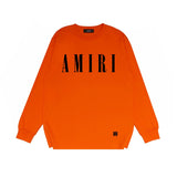 Amiri long sleeve shirts classic letter spider print