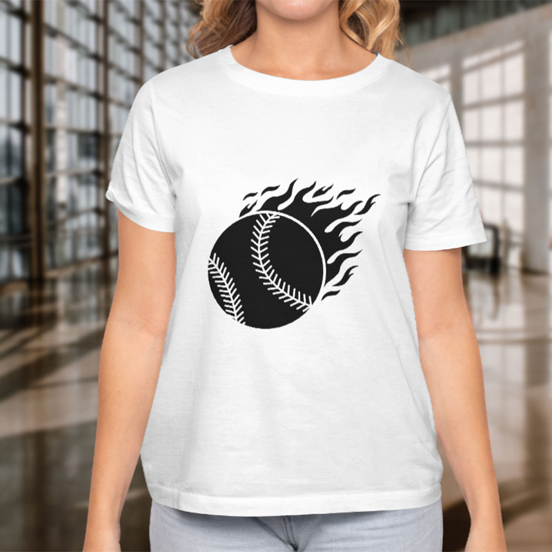 Baseball T-Shirts Casual Couple Tops