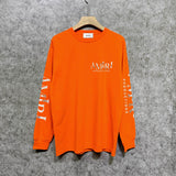 Amiri long sleeve shirts double-sided rose printing