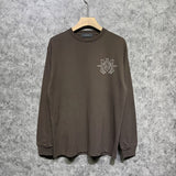 Amiri long sleeve shirts damaged oil painting printing