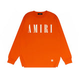 Amiri long sleeve shirts classic letter spider print