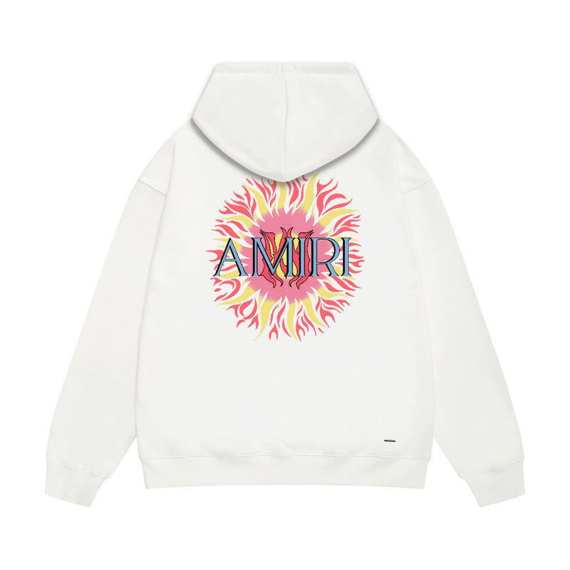 Amiri hoodie colorful sun print